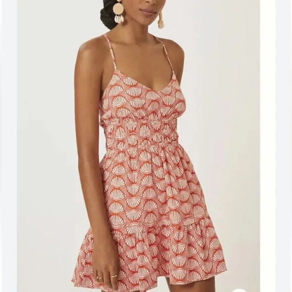SOMERSET BY ANTHROPOLOGIE
Sleeveless Mini Dress: Poplin Edition